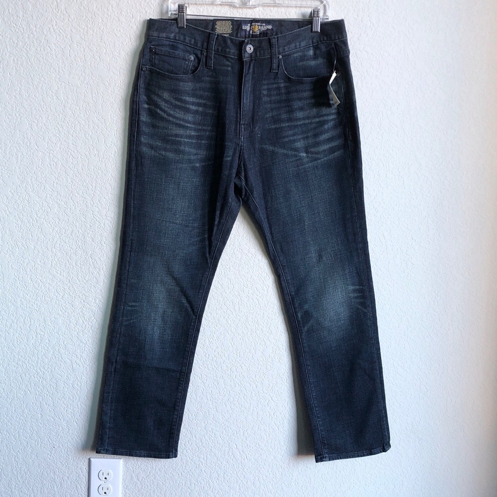 NWT Lucky Brand Mens 410 Athletic Fit Jeans Briny Deep 32 Waist